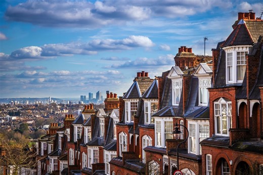 House prices rise across the UK but fall five per cent in London's West Central postcodes