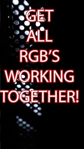 Ultimate RGB Sync 2025! How to control RGB lights in PC! How to GET ALL RGB's to SYNC!