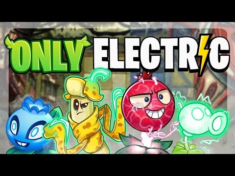 Can You Beat Plants vs Zombies 2 With Only Electric Plants? (LOST CITY + FAR FUTURE)