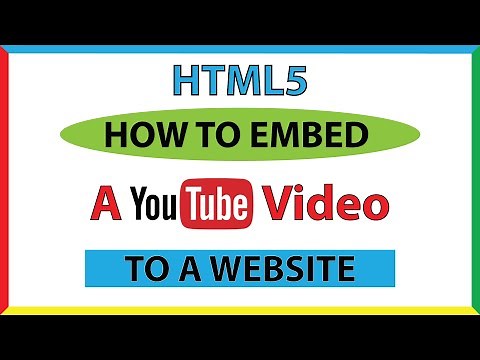 How To Embed A YouTube Video On A Website Using HTML : Step-By-Step Tutorial