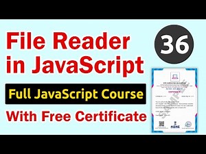 File Reader in JavaScript