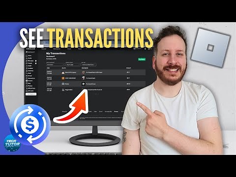 How To See Your Transactions On Roblox