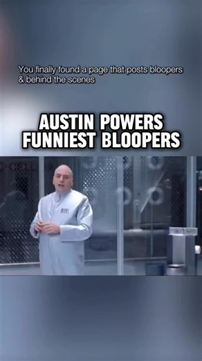 Bloopers & Behind The Scenes on Instagram: "Austin Powers, created and played by Mike Myers, became an iconic parody of 1960s spy cinema — mixing James Bond inspiration with outrageous comedy, colourful suits, and unforgettable catchphrases like “Yeah baby!” and “Oh behave!” First appearing in Austin Powers: International Man of Mystery (1997), the character is a British super-spy frozen in time and revived in the 90s, leading to hilarious culture clashes and over-the-top villain showdowns, main