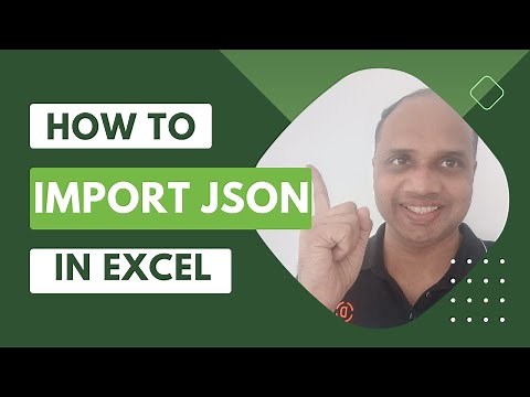 How To Import JSON in Excel