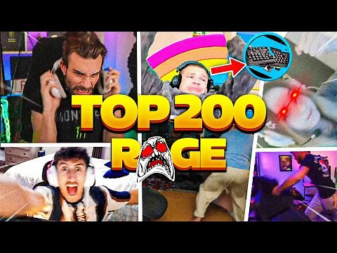 Top 200 Funniest Gamer Rage Moments