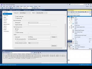 Generate a XML technical documentation With Visual Studio 2017