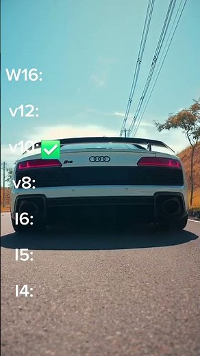 Inline 4 to W16 Engine Sound Progression PT4