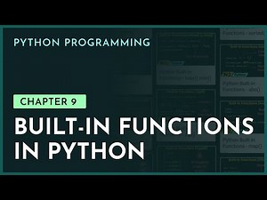 Built-In Functions in Python | Chapter-9 | Python Programming | nesoacademy.org