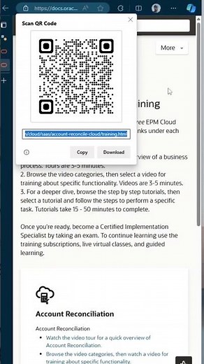 Create QR Code using Microsoft Edge in two steps