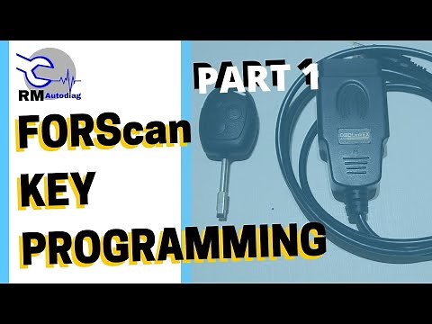 Ford key programming PART 1 - FORScan