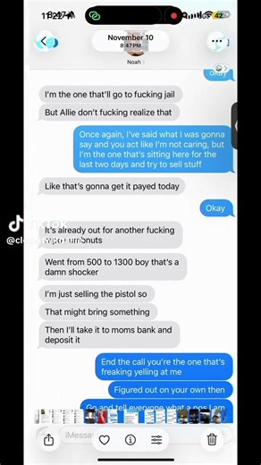 Allie and Noah's Text Messages: A Dramatic Reveal