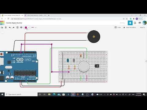 Arduino Smoke and Fire Alarm System - TinkerCad Fire Alarm System using Temperature & Gas Sensor
