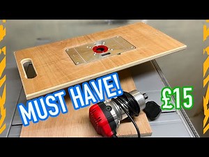How to Make a Router Table