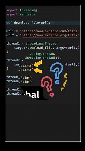 Python Threading: The GIL and When to Use It (Explained Simply) #python #programming #coding