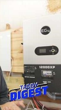 Grid Backup Mode on EG4 12KXP — Here’s How I Charge Batteries Without Sunlight