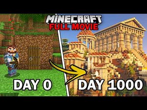 I Survived 1000 Days in the Minecraft Origins Mod - FULL MOVIE