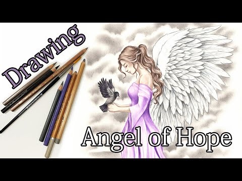 Angel of hope on a grey Winter day 🕊️