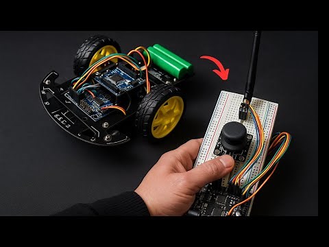 Build a Joystick Controlled RC Car using Arduino & NRF24 Full Tutorial for Beginners!