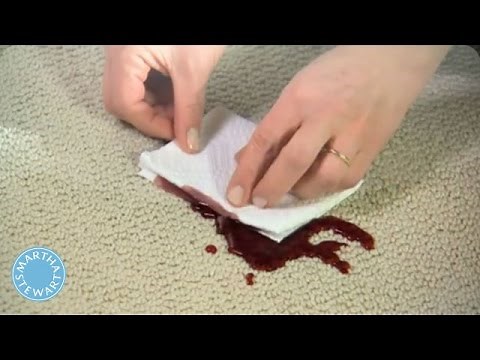 How to Remove Any Carpet Stain - Martha Stewart