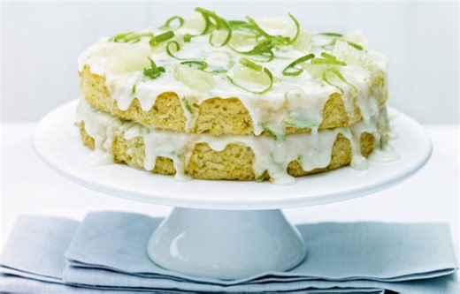 Fresh Lime and Coconut Cake