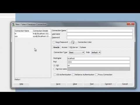 How to Connect to a Third Party Database in Oracle SQL Developer