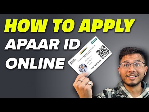 How To Apply For APAAR ID Card Online? APAAR ID For Students 2025