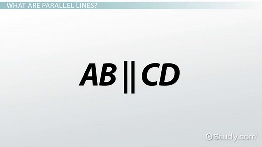 Parallel Lines | Definition & Examples