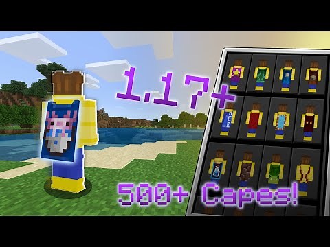 How To Get CUSTOM CAPES In Minecraft Bedrock Edition (1.17, 1.18, 1.19, 1.20, 1.21)