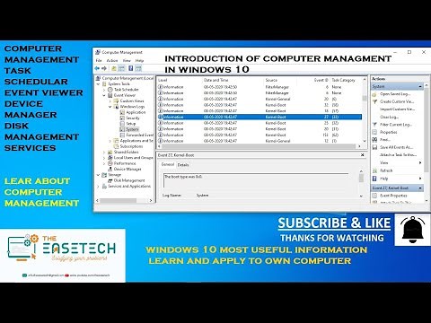 how to used computer management in windows 10