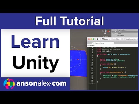 Unity Tutorial for Beginners - C# Coding
