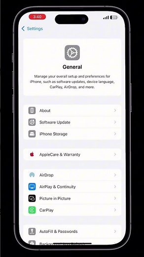 How To Find Reset option on iPhone & New iOS #reset #iphone