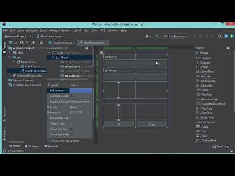 IntelliJ IDEA 2021: How to use GUI Designer