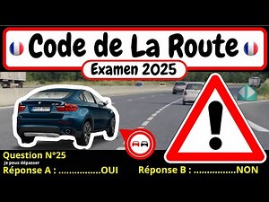 ✅ TEST GRATUIT DU CODE DE LA ROUTE 2025 🚗 #111