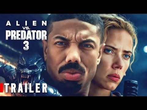 Alien vs. Predator 3 (2025) - First Trailer Michael B. Jordan, Scarlett Johansson
