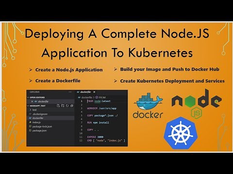 Deploying Node.js Application In Kubernetes | Kubernetes Tutorial For Beginner