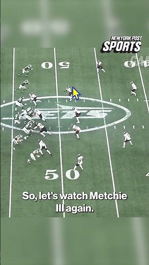 Here's how Adonai Mitchell got open for a 52-yard TD and the first of his career 🏈📽️ #shorts