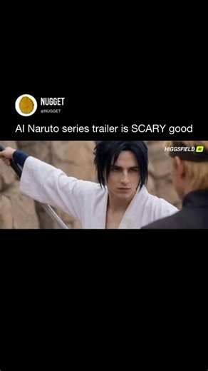 Nugget on Instagram: "@higgsfield.ai made Naruto movie before GTA 6"