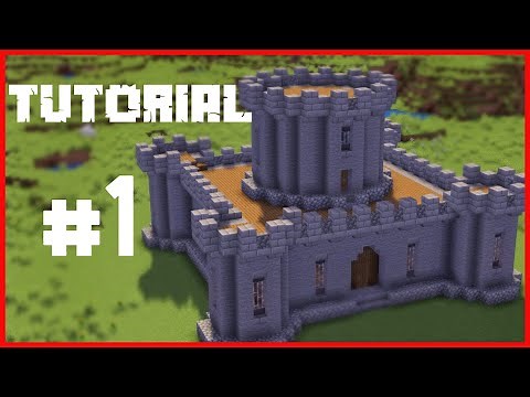 Tutorial - Como Hacer un Castillo Pequeño en Minecraft 🏰 | Parte 1