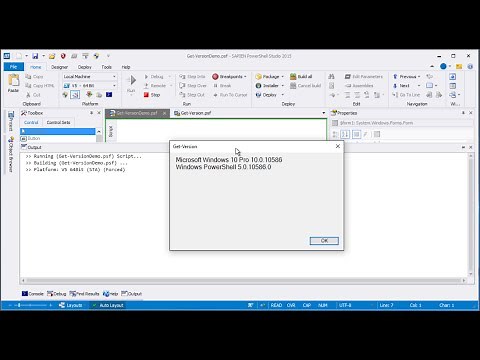 My First Form #1: Build a Simple PowerShell GUI App