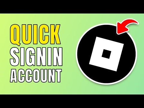 How To Quick Login On Roblox