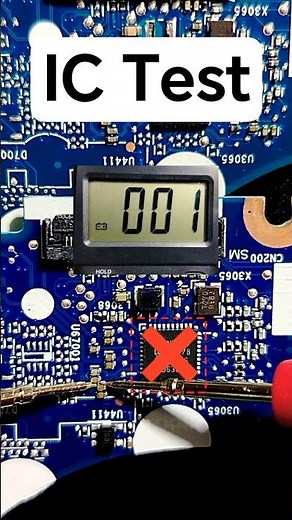 Is Your IC Short? Here’s the FAST Multimeter Method Nobody Teaches | SMD Capacitor Test #shorts