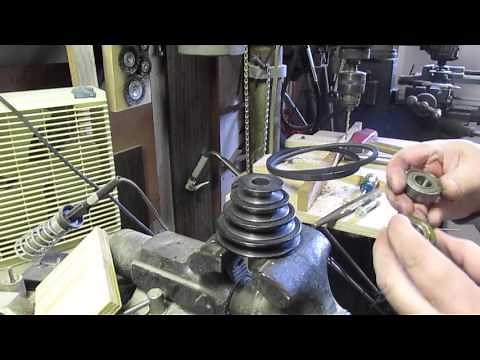 Drill Press Center Pulley Bearing Replacement