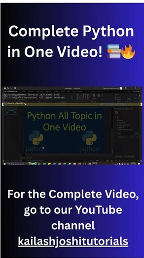 Python in ONE VIDEO 🔥 Complete Course for Beginners to Advanced