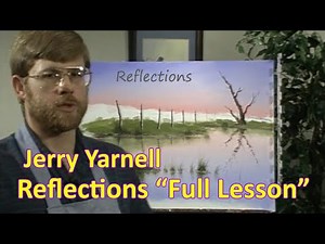 How to Paint Realistic Reflections | Jerry Yarnell Acrylic Tutorial "FULL LESSON"
