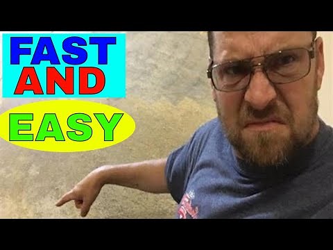 How to remove old carpet glue