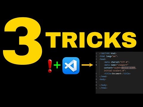 Stop Typing! Generate HTML Boilerplate Instantly in VS Code