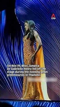 Miss Jamaica Gabrielle Henry still in ICU after fall from Miss Universe 2025 stage