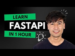 FastAPI Tutorial: Build a REST API in Python (1 Hour Crash Course)