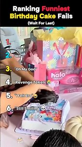 Ranking Funniest Birthday cake Fails😂