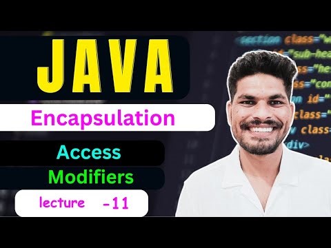 Encapsulation in Java Explained 🔥 | Real Life Example + Code | Learn OOPs Concept